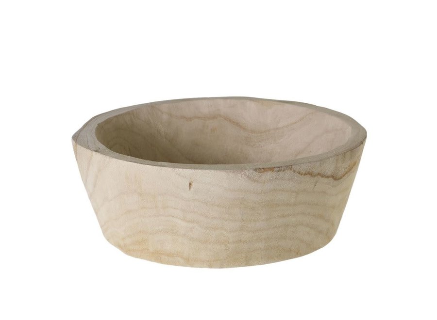 Natural Wood Canyon Decor Bowl