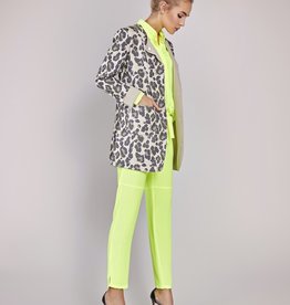 AIRFIELD Coat With Leopard Print