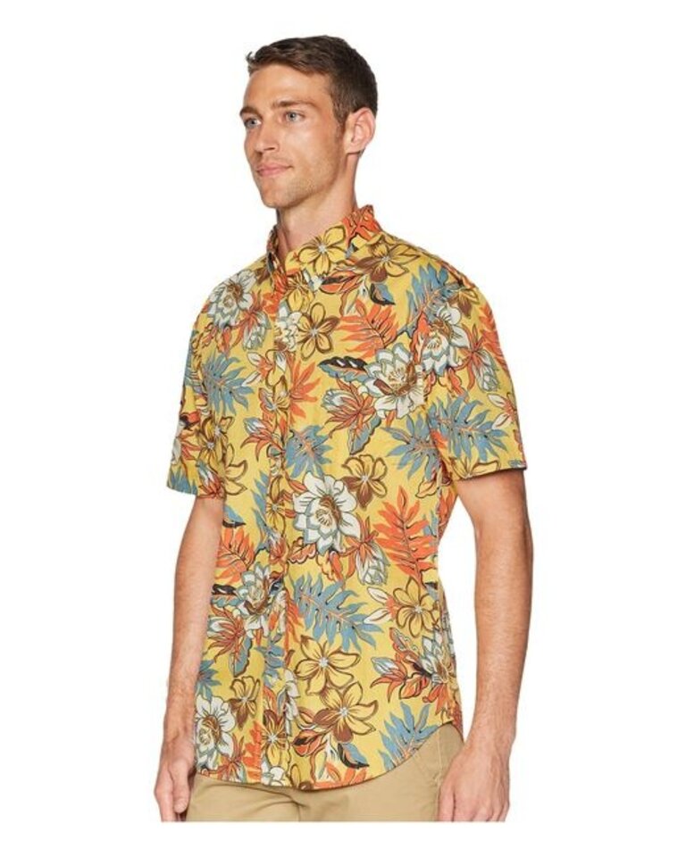 Reyn Spooner Men's Floral Hawaiian Aloha Shirt - Tailored Button Front