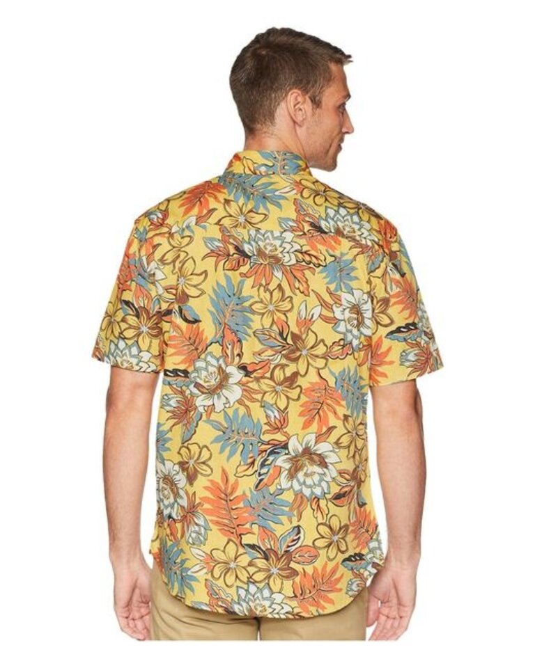 Reyn Spooner Men's Floral Hawaiian Aloha Shirt - Tailored Button Front