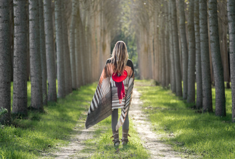 Artist Edition Scarf A Monk in Perspective