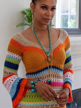 Talia Multi Color Dress S