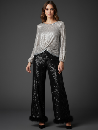 C|Dobbs Sequence Blouse