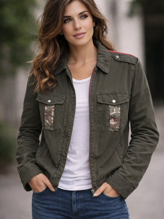 C|Dobbs Army Green Jacket L C|Dobbs Army Green Jacket L
