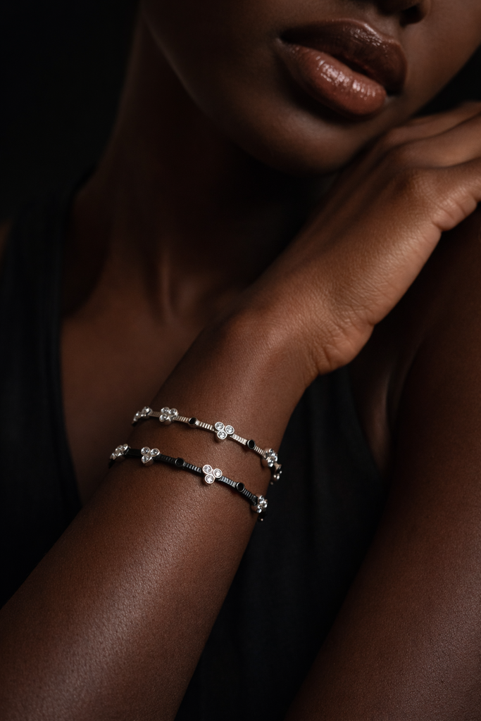 Freida Rothman Industrial Finish 2-Stack Hinge Bracelets