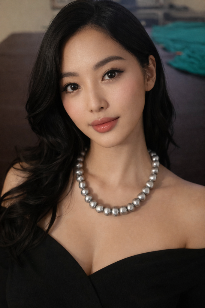 VESTOPAZZO Aluminum Big Ball Necklace