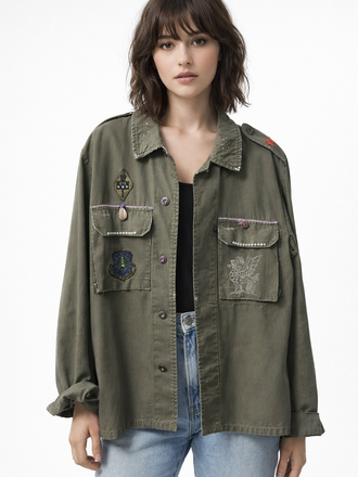 Giulia Blasi Army Art Jacket M