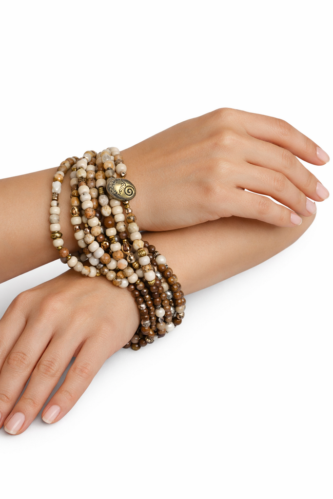 Pam Lazzarotto Wrap Beaded Braclets