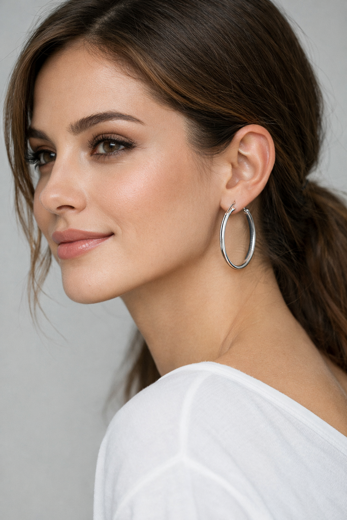 Pam Lazzarotto 4014 Hoop Earrings