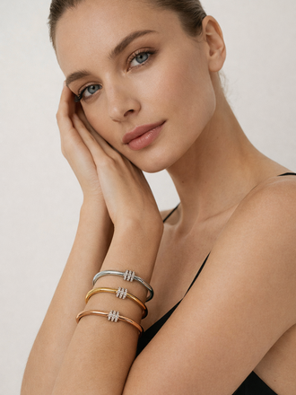 Giulia Blasi Costume Rhinestone Bracelets G024