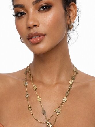 Giulia Blasi Feather Gold Chain