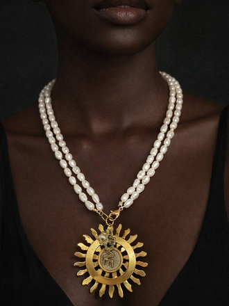 Giulia Blasi Fresh Water Pearl Necklace Mary