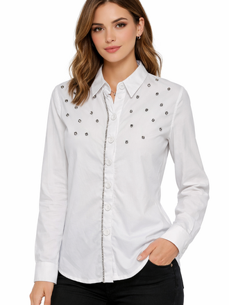 C|Dobbs C|DOOBS Deco Cotton Blouse