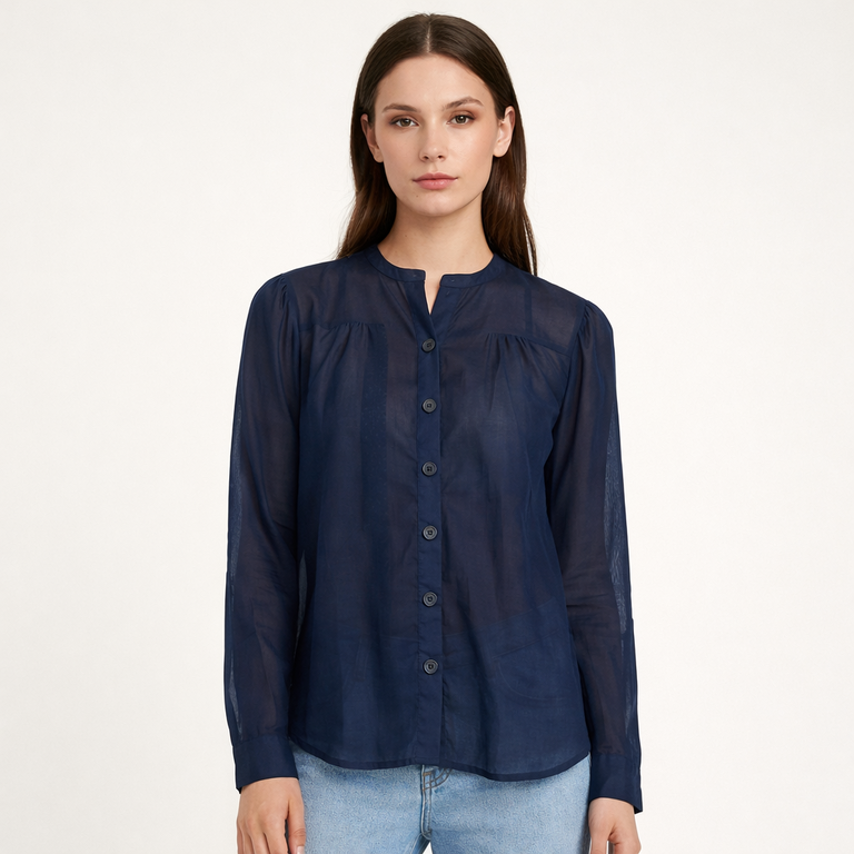 CDOBBS ROCK C|DOBBS Pima Cotton Blouse