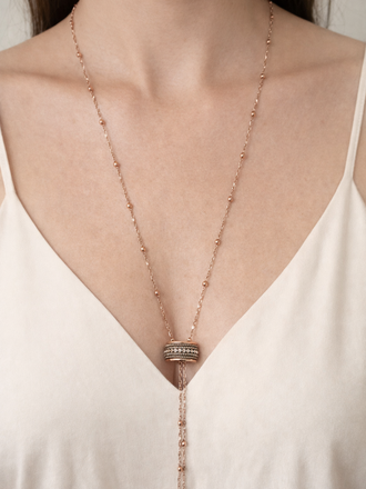 Giulia Blasi 925 Silver Ring Necklace 037