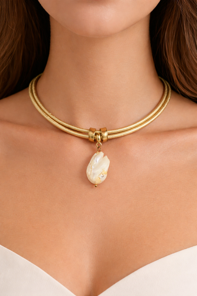 Giulia Blasi Vintage Cord w/Pearl