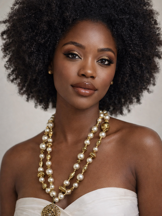 Giulia Blasi Vintage Big Pearl Necklace