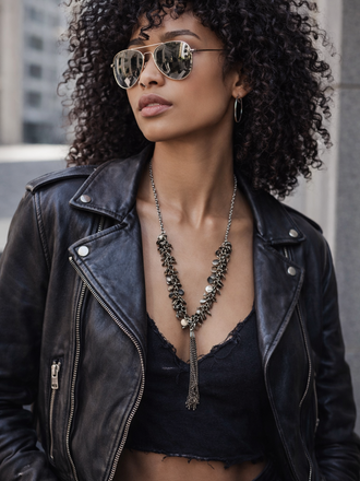 Giulia Blasi Aluminum Silver Necklace 027