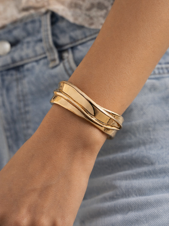 Giulia Blasi Gold Cuff Bracelet