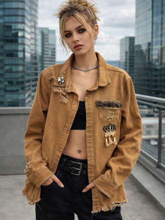 Giulia Blasi Shirt Crown Jacket M