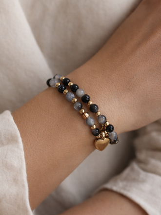 Giulia Blasi Gold Grey Bracelet