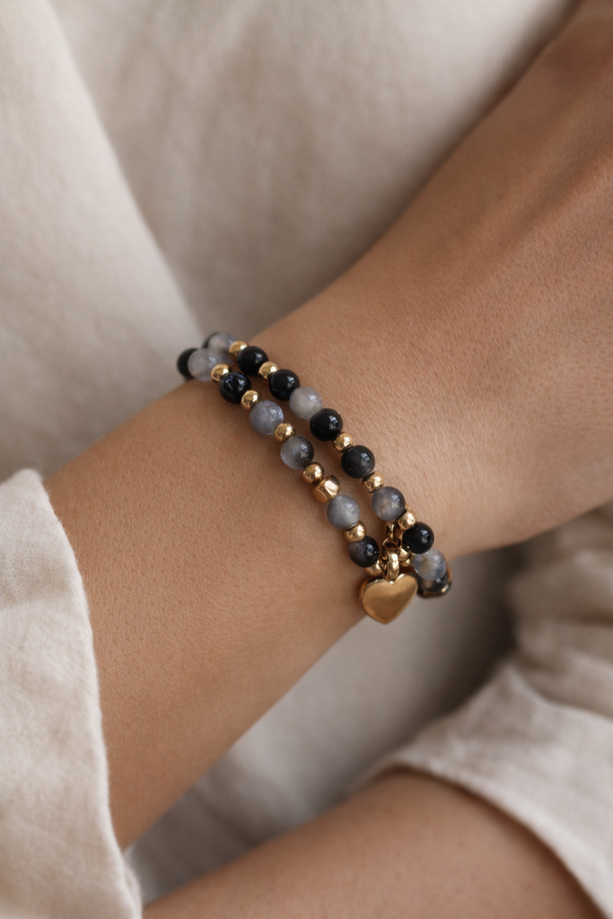 Giulia Blasi Gold Grey Bracelet