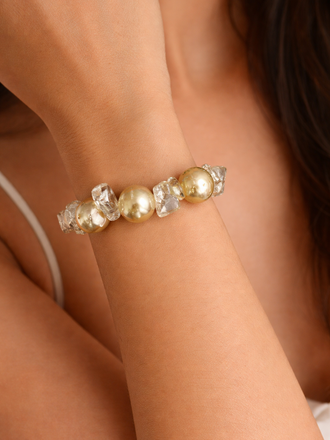 Giulia Blasi Vintage Glass Pearl Bracelet