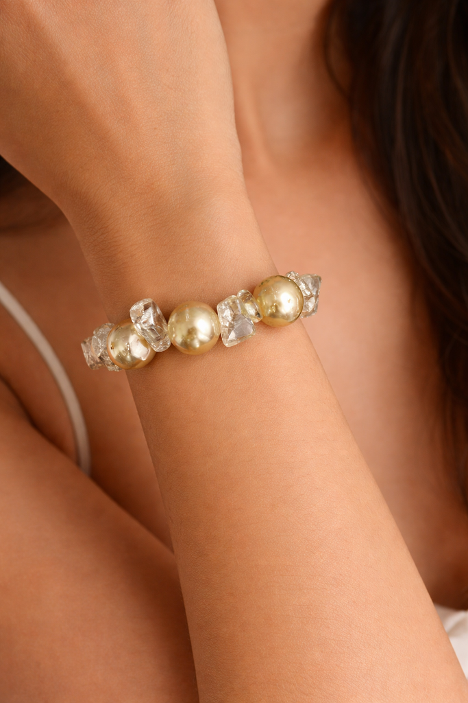 Giulia Blasi Vintage Glass Pearl Bracelet