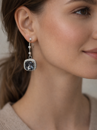 Giulia Blasi Rhinestone Earrings