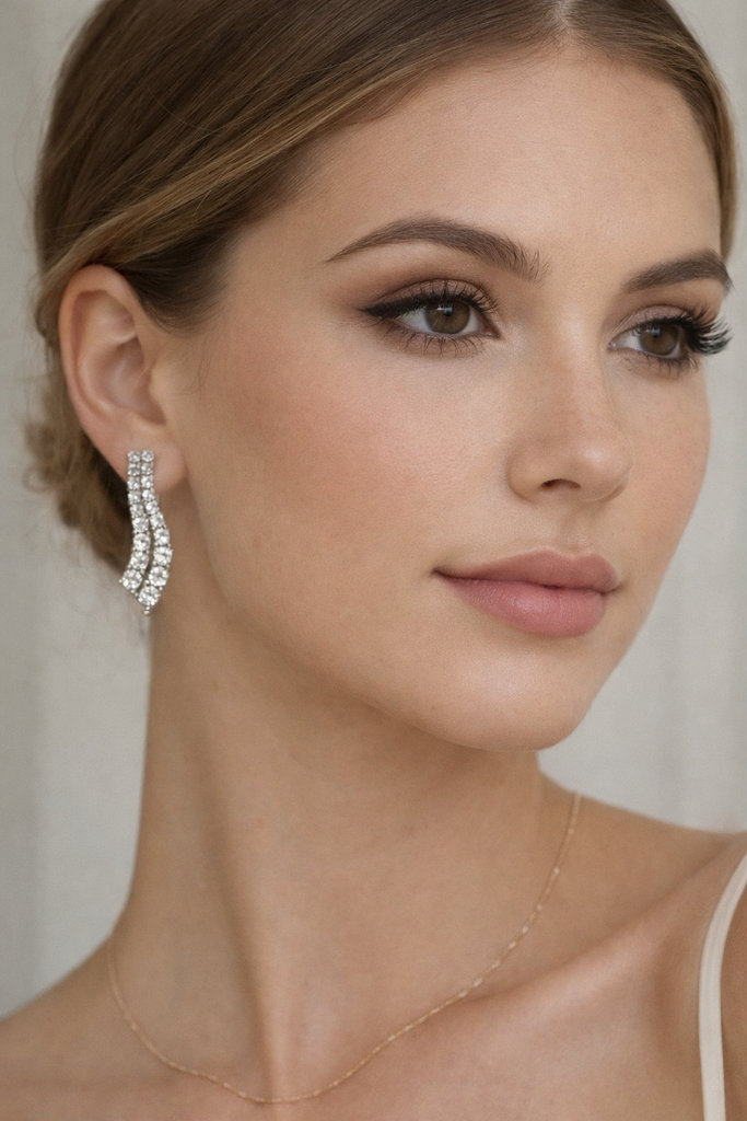 Giulia Blasi Rhinestone Earrings