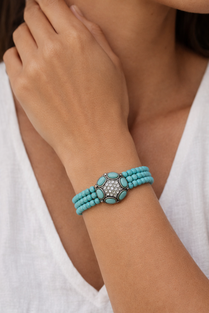 Giulia Blasi Vintage Torquise Bracelet