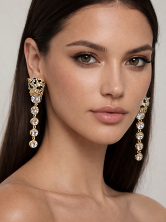 Giulia Blasi Jaguar Gold Earrings