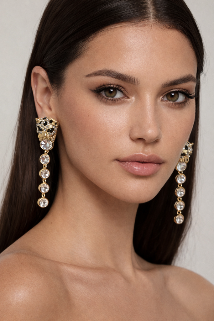Giulia Blasi Jaguar Gold Earrings