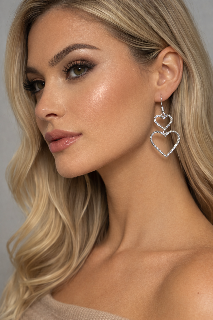 Giulia Blasi Sequence Heart Earrings