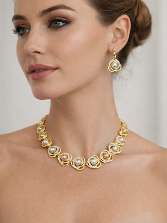 Giulia Blasi Multicolor Pearl Necklace