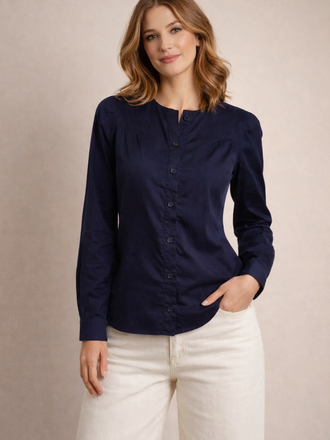 CDOBBS ROCK C|DOBBS Pima Cotton Blouse