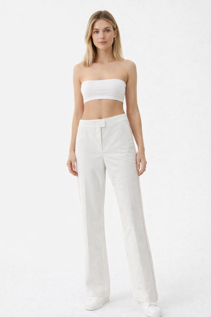 Pants with Lace & Trim