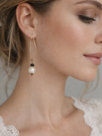 G082 Pearl Drop Earrings