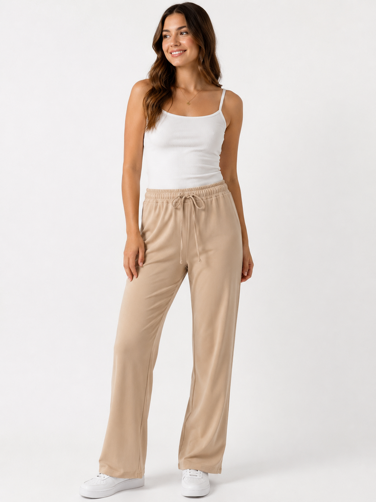 Minth Biege Jersey Pants S