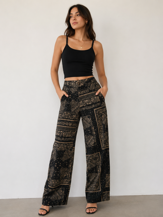 Trendy Lady Esthetic Cotton Pants  M