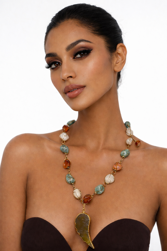 Giulia Blasi Multi Color Stone/Horn