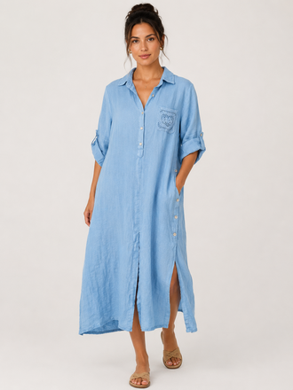 Linen Long Dress O/S Linen Long Dress O/S