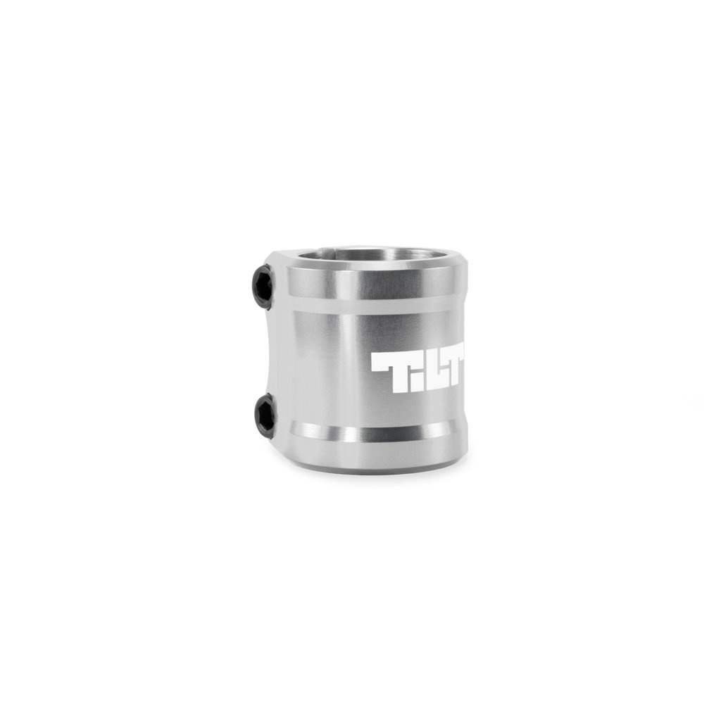 TILT ARC DOUBLE CLAMP - SILVER