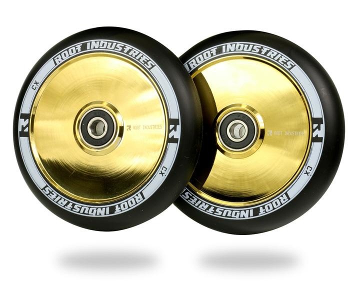 root industries 110mm air wheels blk gold