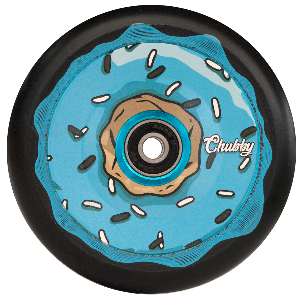chubby doughnut wheels blue
