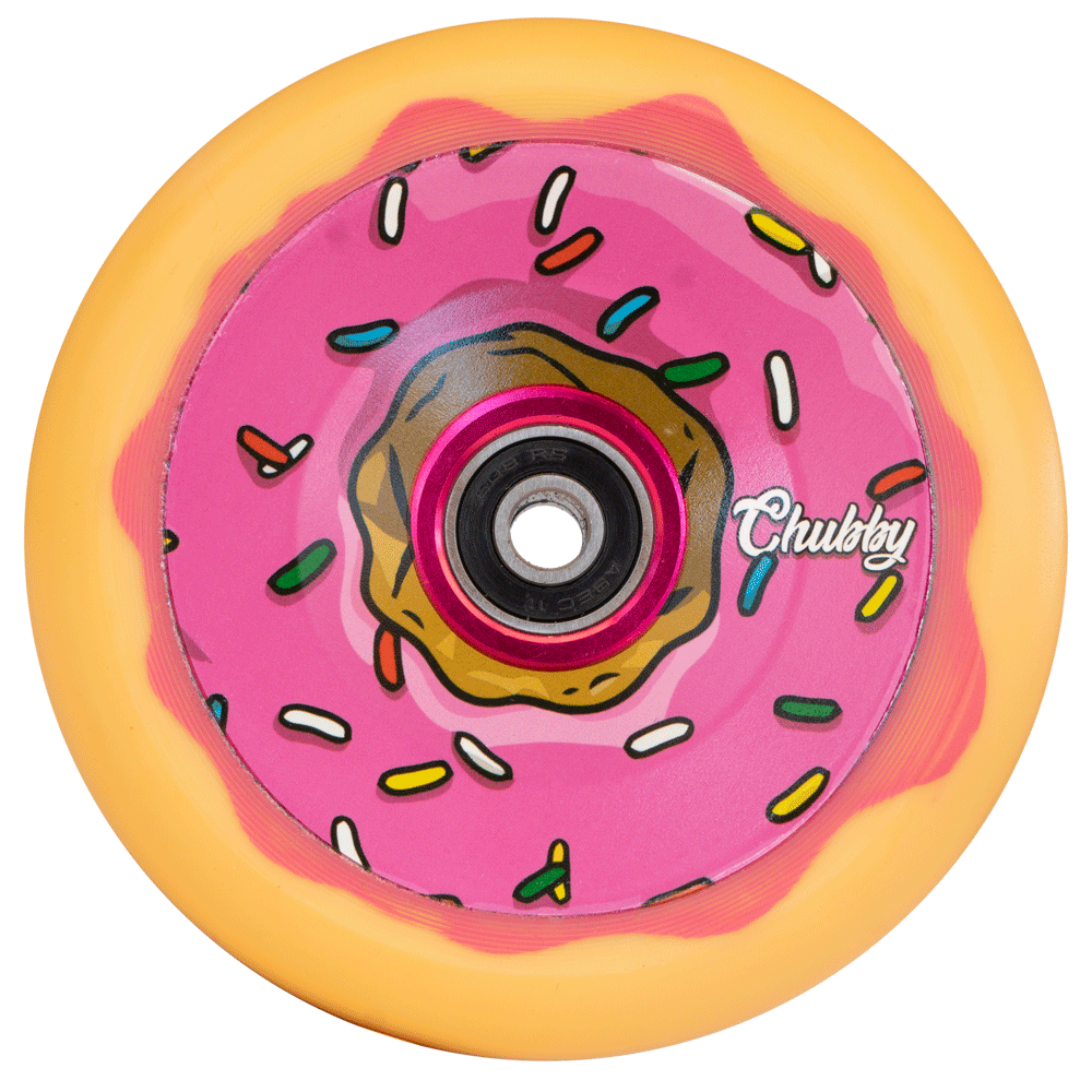 chubby doughnut wheels pink