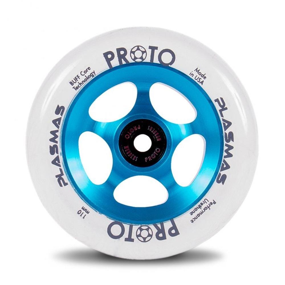 PROTO WHEELS - "PLASMA" Electric Blue 110mm