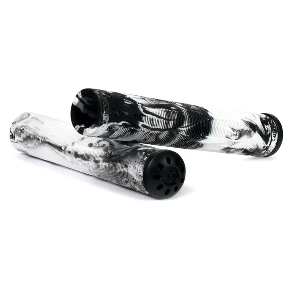 ROOT INDUSTRIES AIR GRIPS - WHITE/BLK ROOT INDUSTRIES AIR GRIPS - WHITE/BLK