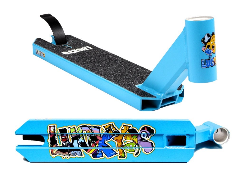 LUCKY RECRUIT DECK BLUE - 17" X 4"