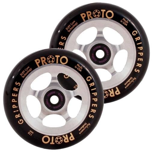 PROTO GRIPPERS (BLACK ON RAW) 110MM